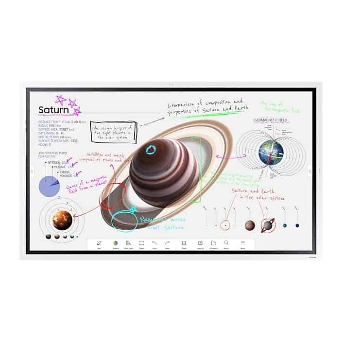 Samsung 65" WM65B 4K UHD Flip Pro Interactive Whiteboard Touch Display